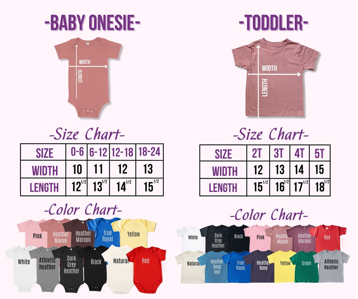 Bella Canvas Baby Onesies