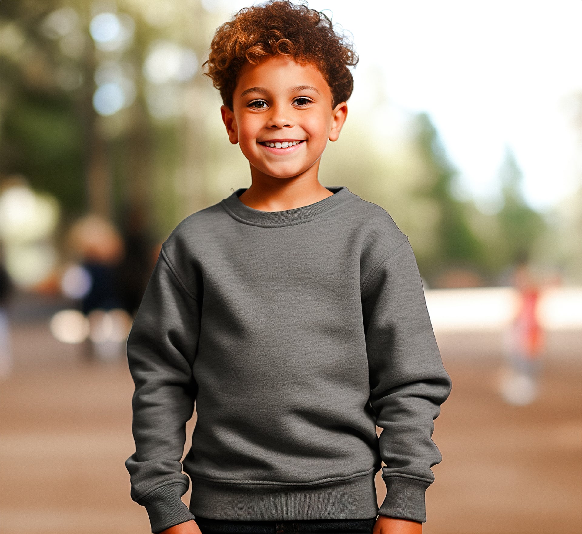 Gildan 18000B Genç Yuvarlak Yaka Sweatshirt