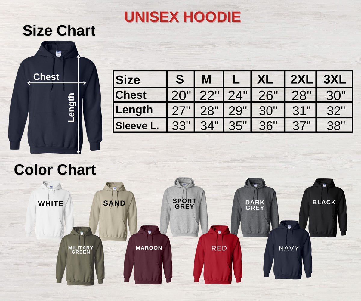 Gildan 18500 Adult Unisex Hooded Sweatshirt