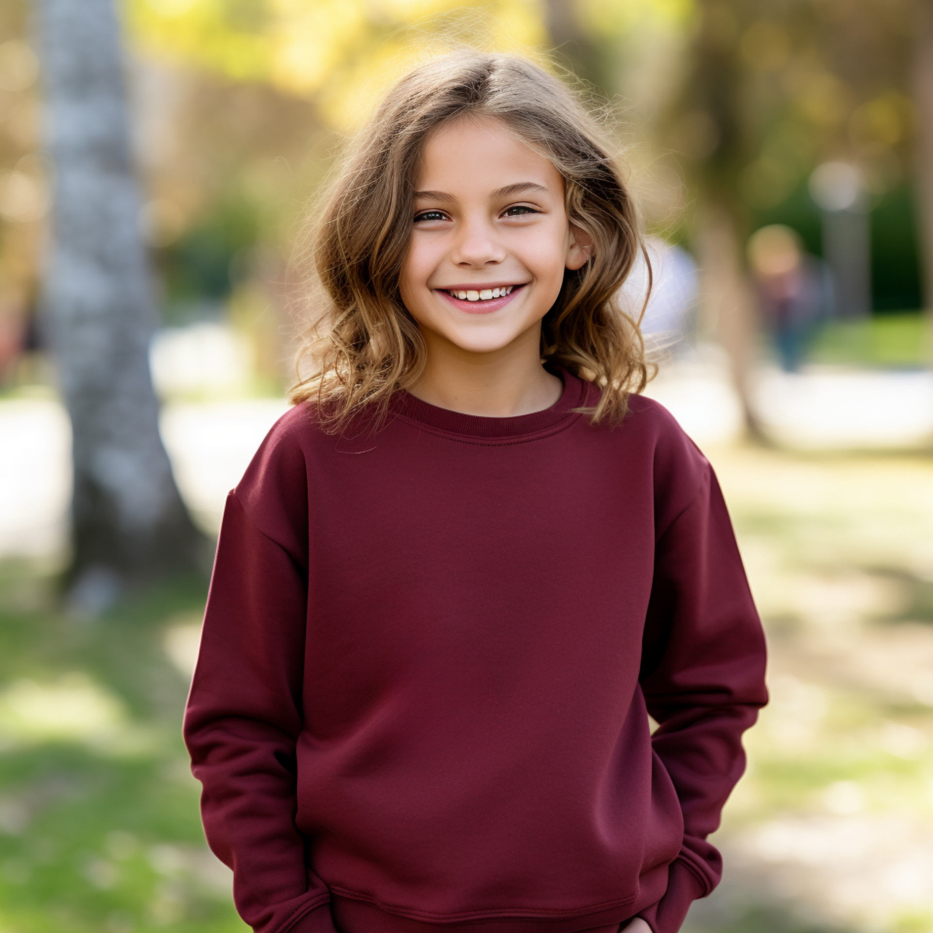Gildan 18000B Genç Yuvarlak Yaka Sweatshirt
