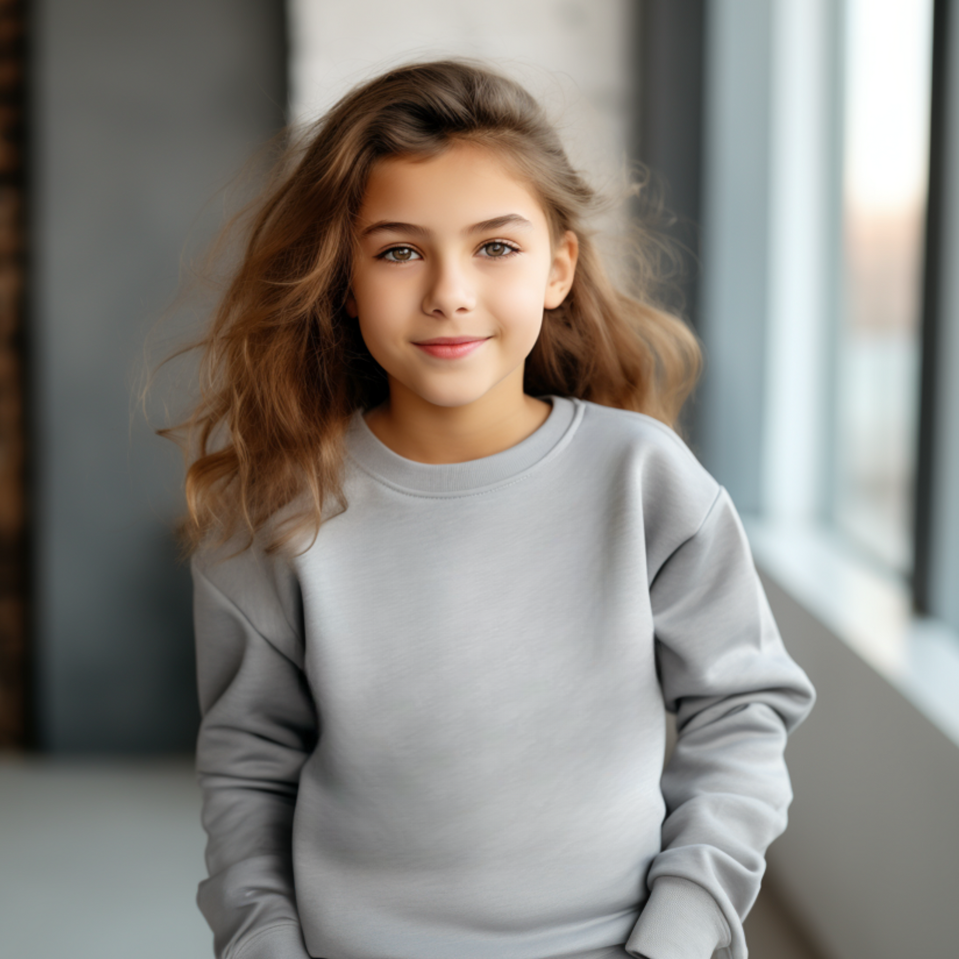Gildan 18000B Genç Yuvarlak Yaka Sweatshirt